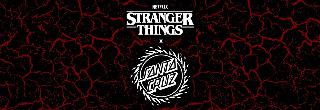 Stranger Things x Santa Cruz Skateboards