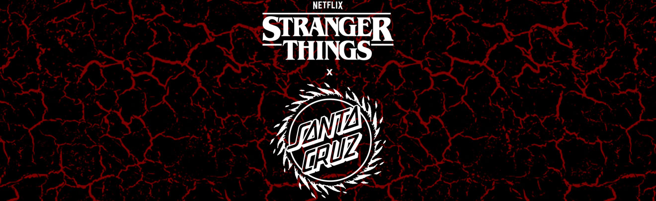 Stranger Things x Santa Cruz Skateboards