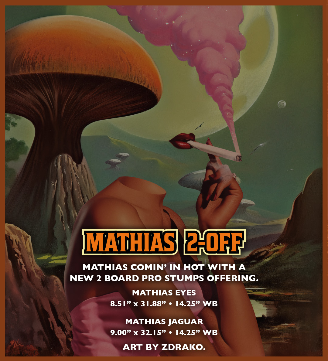 Creature Skateboards Mathias Torres Pro Model Stumps Art by Zdrako