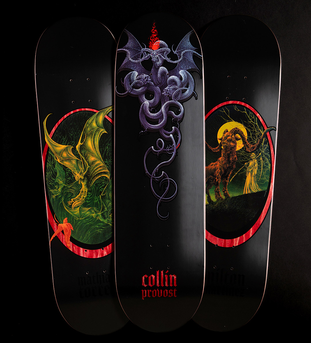 Creature Skateboards Guardian Pro Series Stumps Pig Hands Mathias Torres Milton Martinez Collin Provost