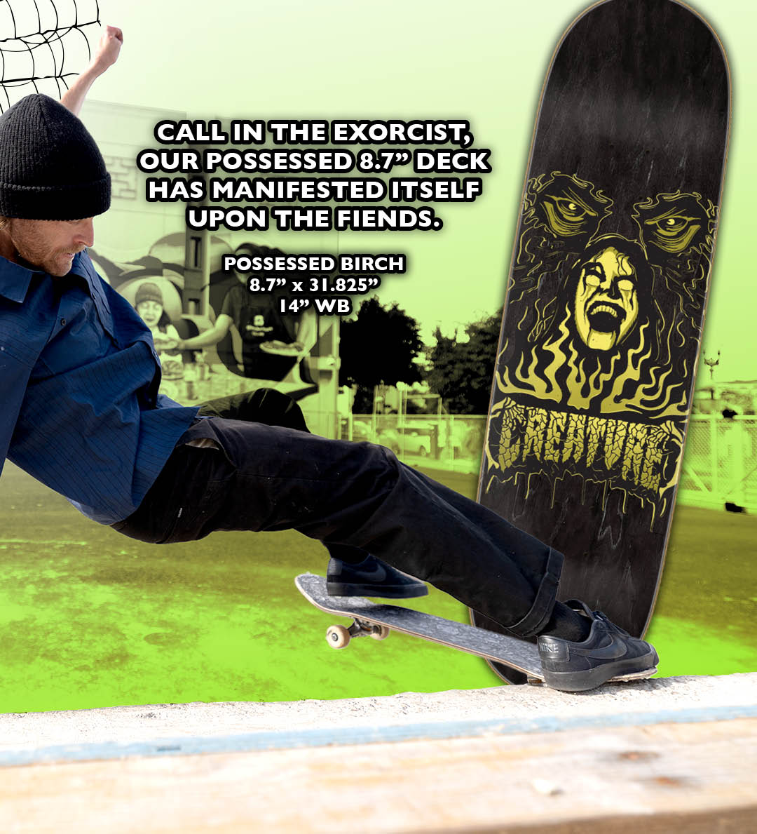 Creature Skateboards Possessed Birch