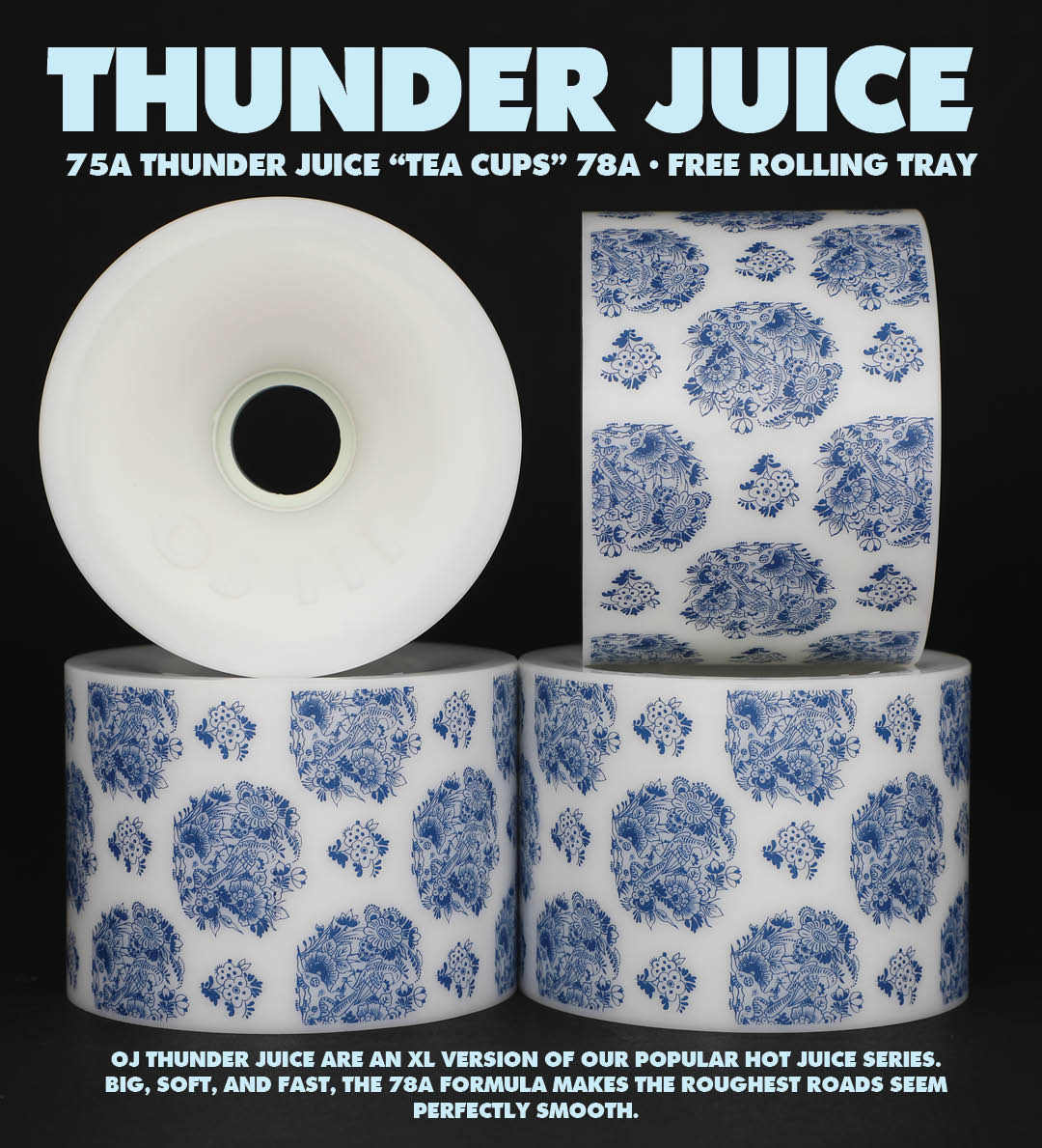 Thunder Juice! The XL, 75mm Version of Hot Juice. Ready for the crustiest of terrains.