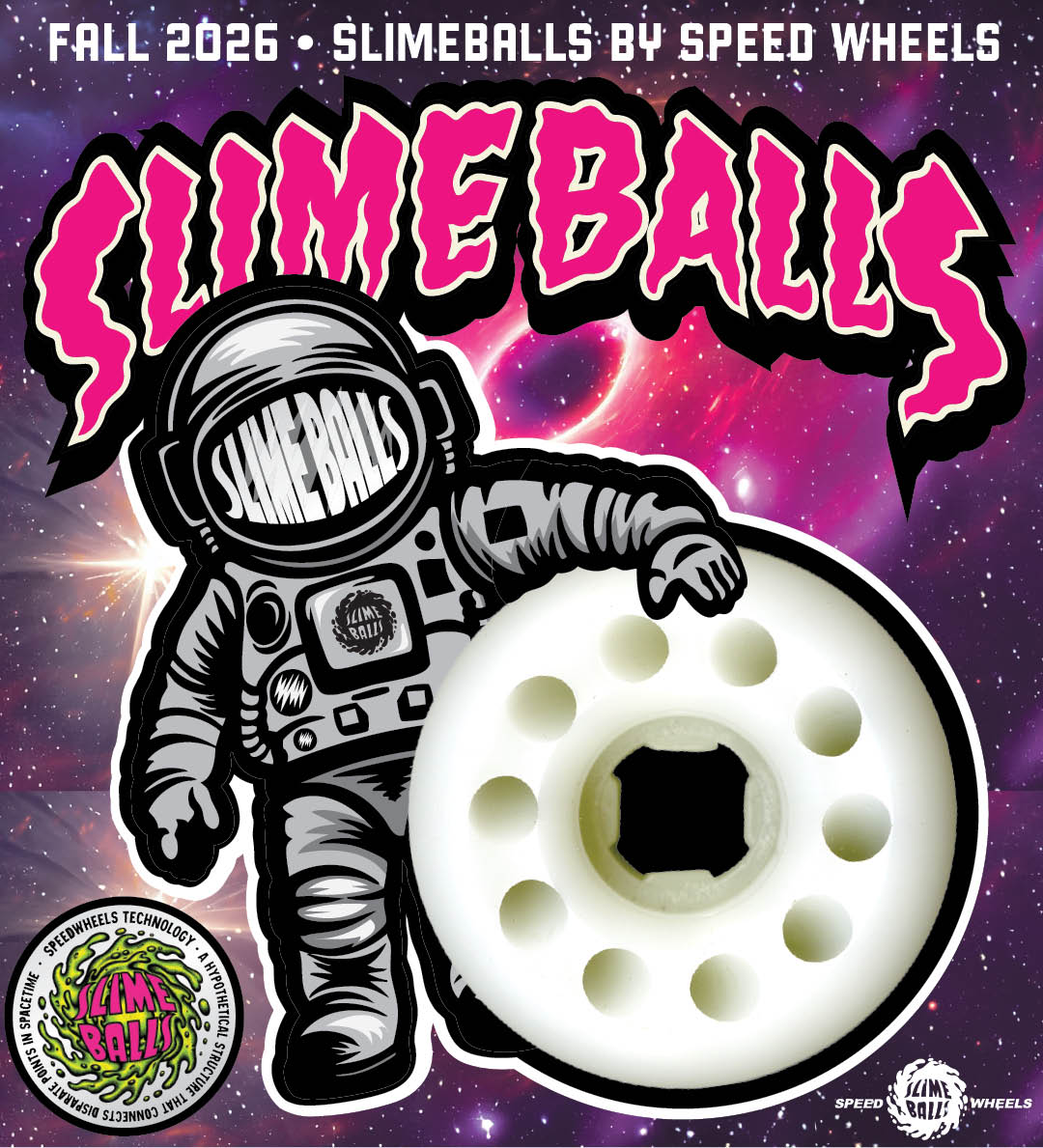 Slime Balls Skateboard Wheels by Speed Wheels Fall 2026