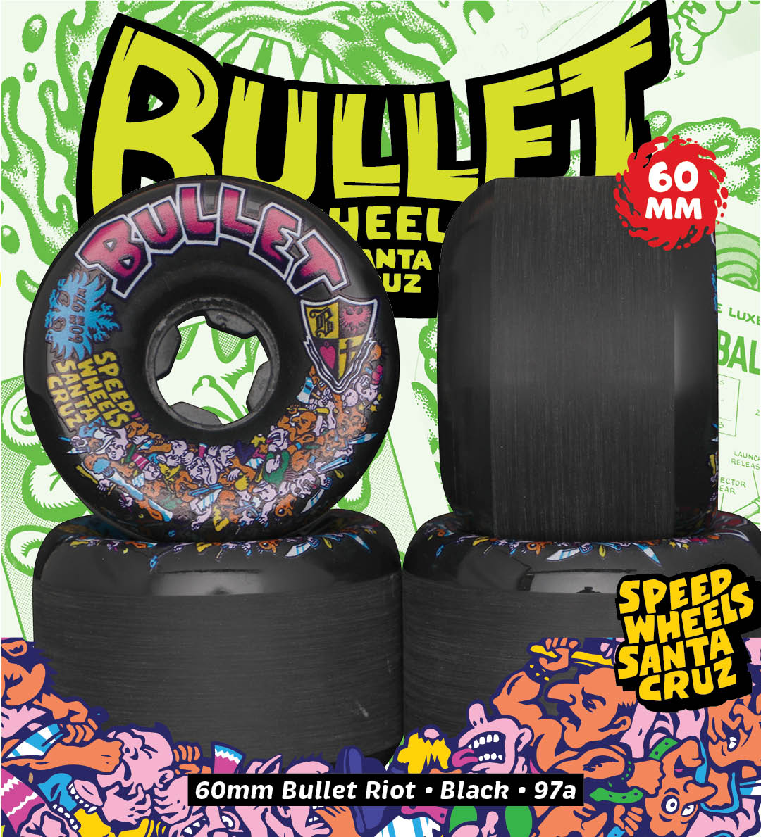 60mm Bullet Riot Black 97a