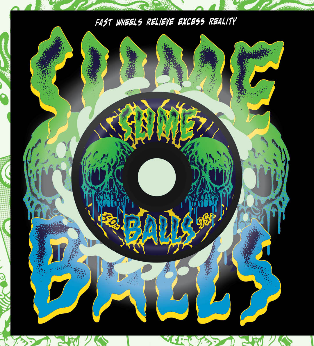 Slime Balls Skateboard Wheels