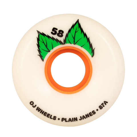 OJ 58mm Plain Jane Keyframe 87a Skateboard Wheels