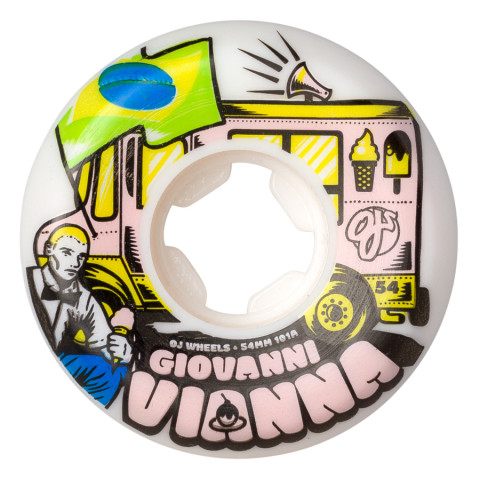 OJ 54mm Giovanni Vianna Elite Hardline 101a Skateboard Wheels