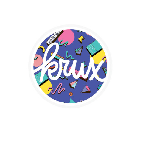 90s 3in Krux Stickers (25 Pack)