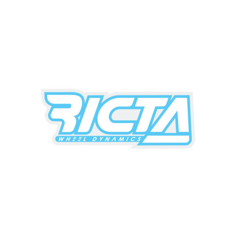 Logo Outline 6in Ricta Stickers (25 Pack)