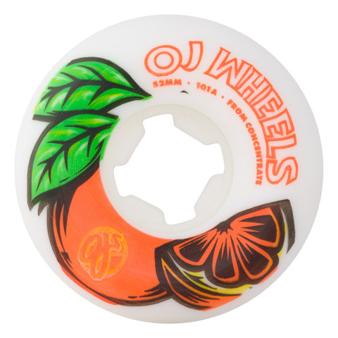 52mm From Concentrate White Orange Hardline 101a 