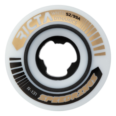 54mm/101A Brevard Wide Speedrings | Ricta Skateboard Wheels