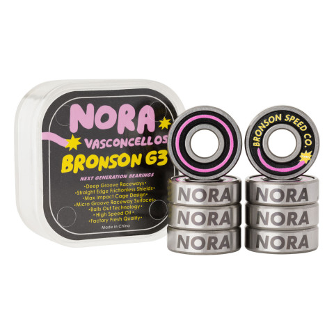 Nora Vasconcellos G3 Bronson Skateboard Bearings