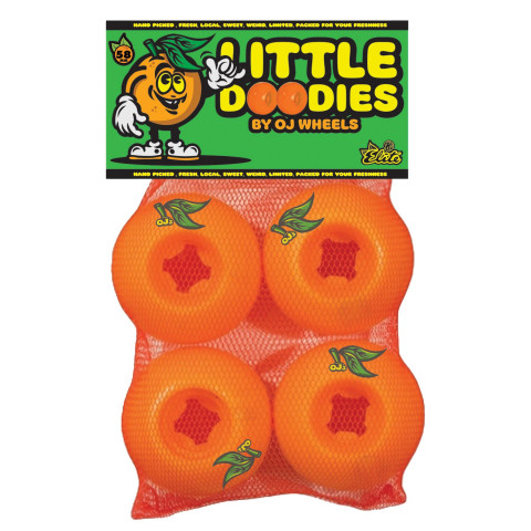 58mm Lil Doodies Orange 99a
