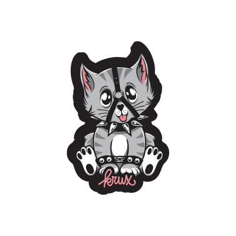 Bad Kitty 3.25in Krux Stickers (25 Pack)
