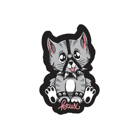 Krux Bad Kitty 3.25in Stickers (25 Pack)