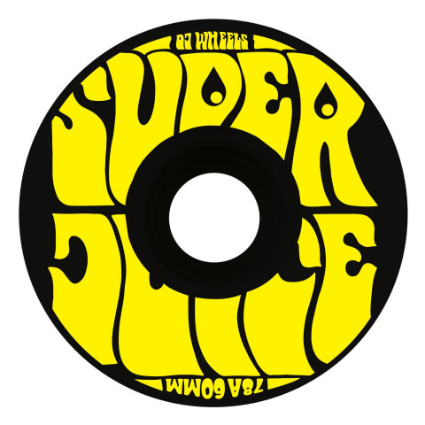 OJ 60mm Super Juice Black 78a Skateboard Wheels