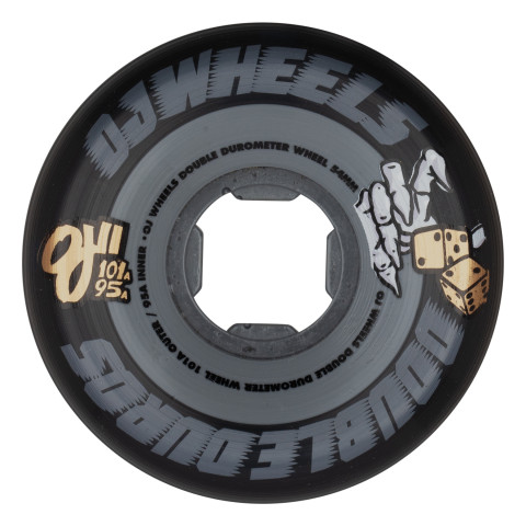 54mm Double Duro Black 101a/95a 