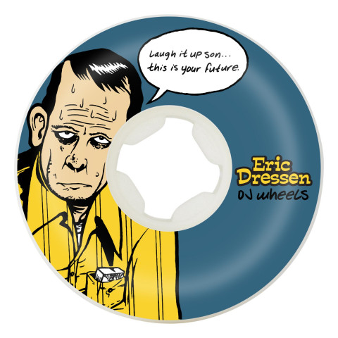 58mm Eric Dressen Laugh It Up Original White 99a