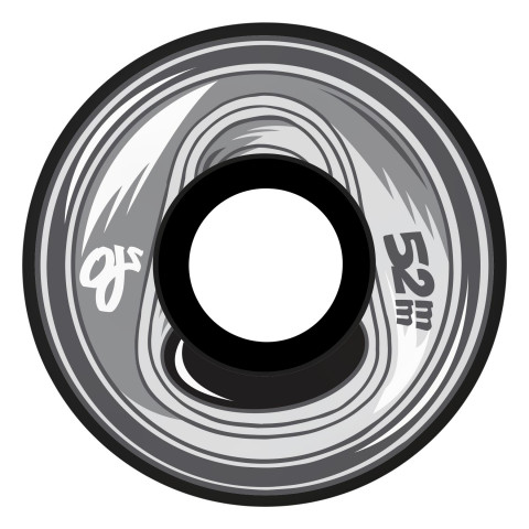 OJ 52mm Frozen Energy Keyframe 92a Skateboard Wheels