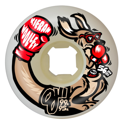 56mm Kieran Woolley Roo Double Duro White Mini Combo 99a/95a