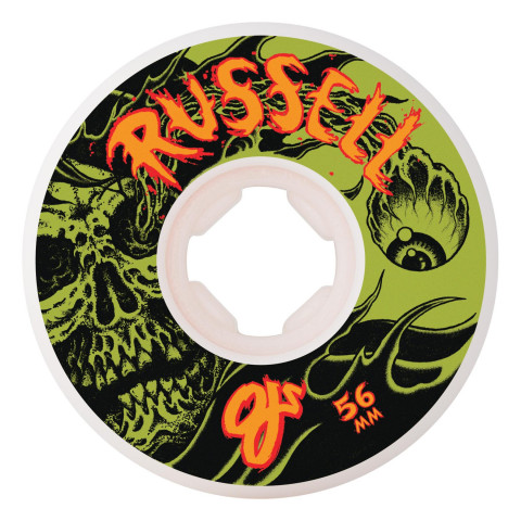 OJ 56mm Chris Russell Optic Nightmare Elite Hardline 99a Skateboard Wheels