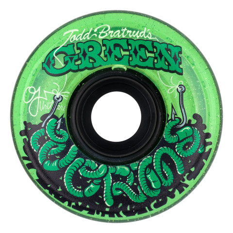 60mm Green Worms Super Juice Green 78a