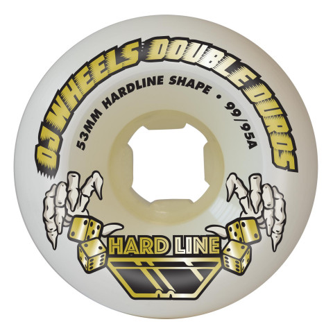 OJ 53mm Double Duro Hardline 99a/95a Skateboard Wheels