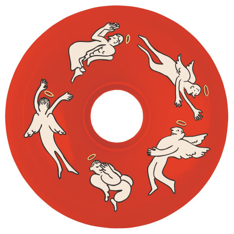 55mm Nick Boserio Holy Angels Mini Super Juice Red 78a
