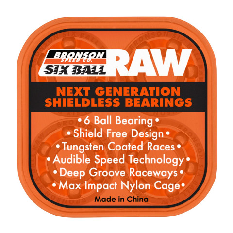 Bronson Speed Co. 6-Ball Raw BOX/8
