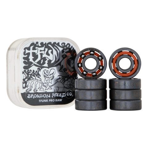 TFunk Pro Raw Bronson Skateboard Bearings