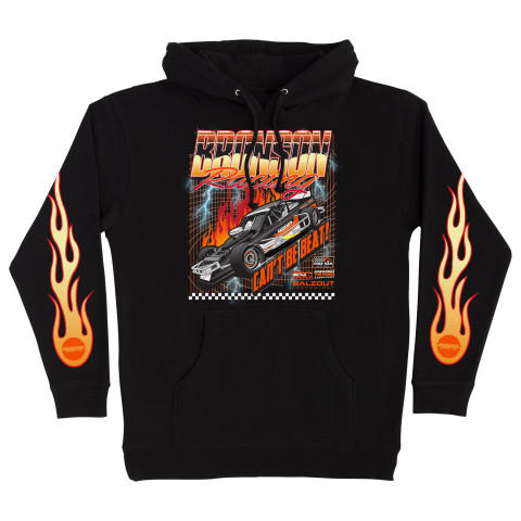 Racing Raw P/O Hooded Heavyweight Sweatshirt Mens