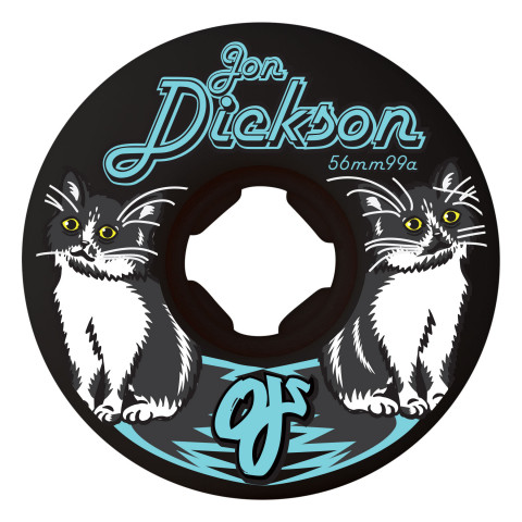 OJ 56mm Jon Dickson Cat Chubbies 99a Skateboard Wheels