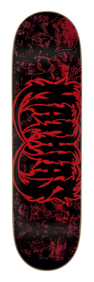 00年CREATURE SKATEBOARDS M.C.Escher骸骨と煙草 Creature x Sketchy Tank Trippy Tanks Brue Killer 8.6