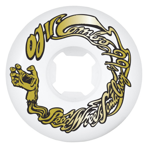 OJ 60mm Combos Gold/White 99a Skateboard Wheels
