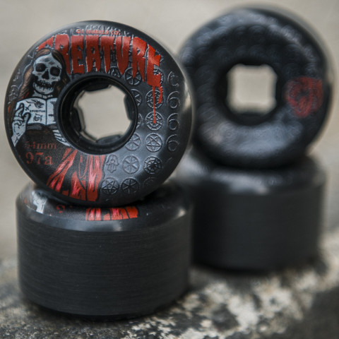OJ 54mm Bloodsuckers Hardline 97a Skateboard Wheels