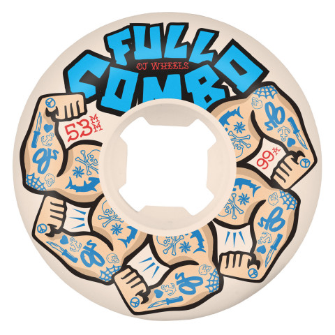 OJ 53mm Team Elite Full Combo 99a Skateboard Wheels