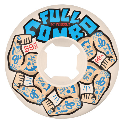 OJ 59mm Team Elite Full Combo 99a Skateboard Wheels