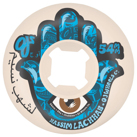 OJ 54mm Nassim Lachhab Elite Chubbies 99a Skateboard Wheels