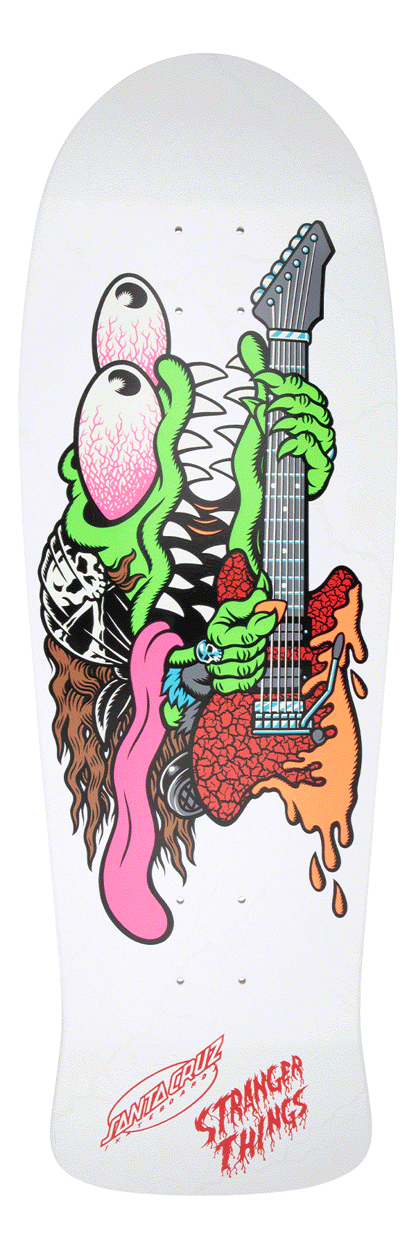 10.1in Stranger Things Meek Eddie Slasher Reveal Skateboard Deck