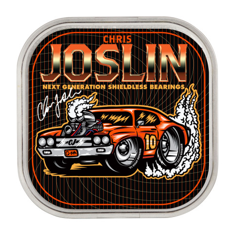 Bronson Chris Joslin 6-Ball Raw Skateboard Bearings