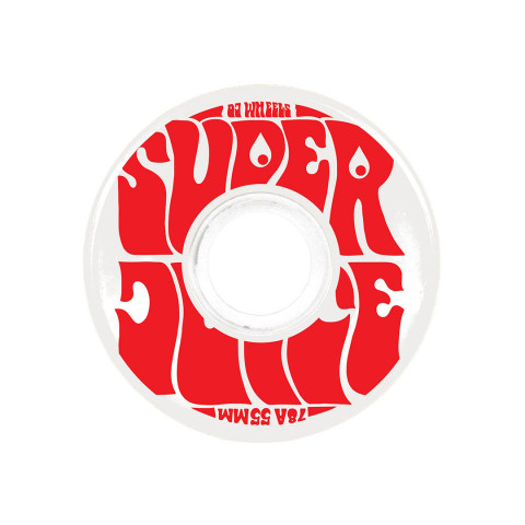 OJ 55mm Mini Super Juice White 78a Skateboard Wheels