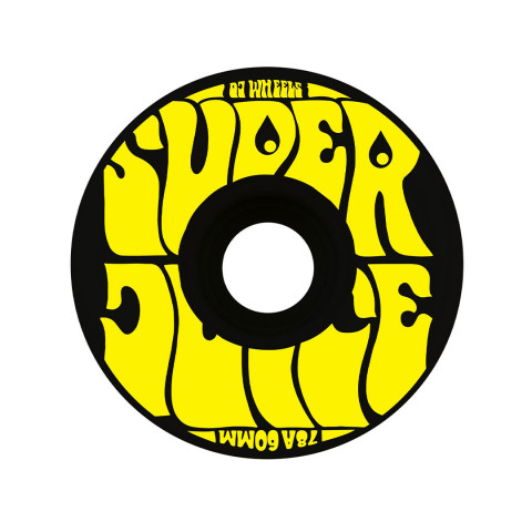OJ 60mm Super Juice Black 78a Skateboard Wheels