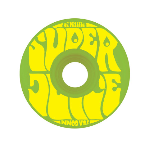 OJ 60mm Super Juice Green 78a Skateboard Wheels